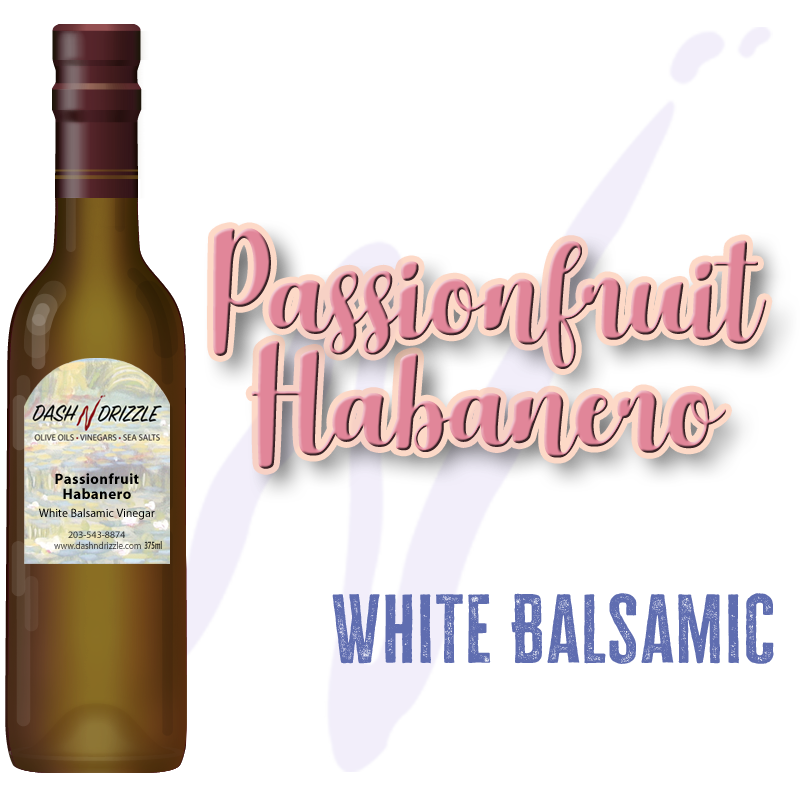 Passionfruit Habanero White Balsamic Vinegar image 0