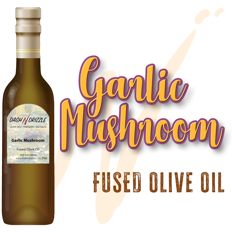 Garlic Mushroom FUSED Olive Oil image 0