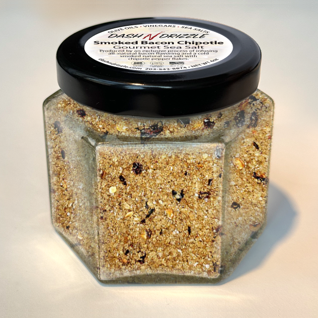 Smoked Bacon Chipotle Gourmet Sea Salt image 0