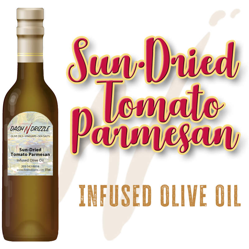 Sun-Dried Tomato Parmesan Infused Olive Oil image 0