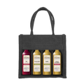 Sampler Set of 4 Bottles with Jute Bag