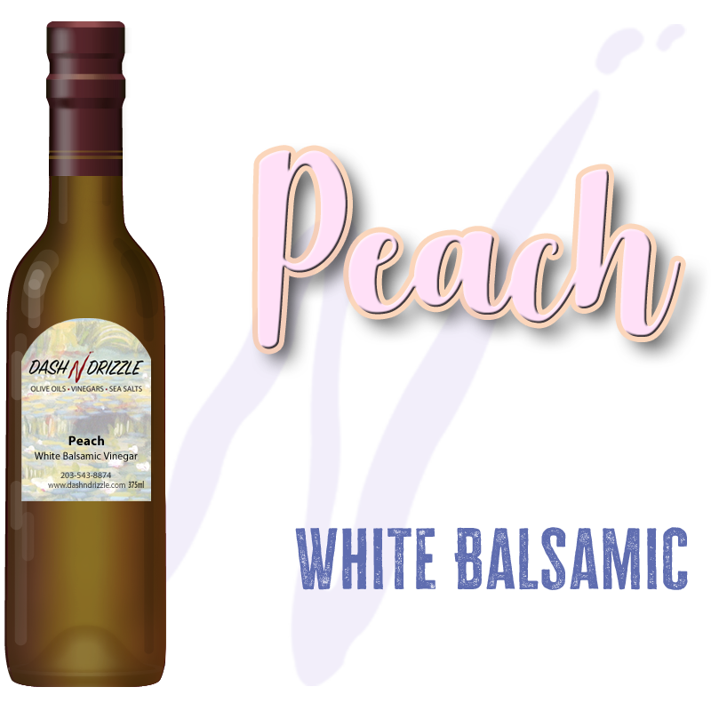 Peach White Balsamic Vinegar image 0