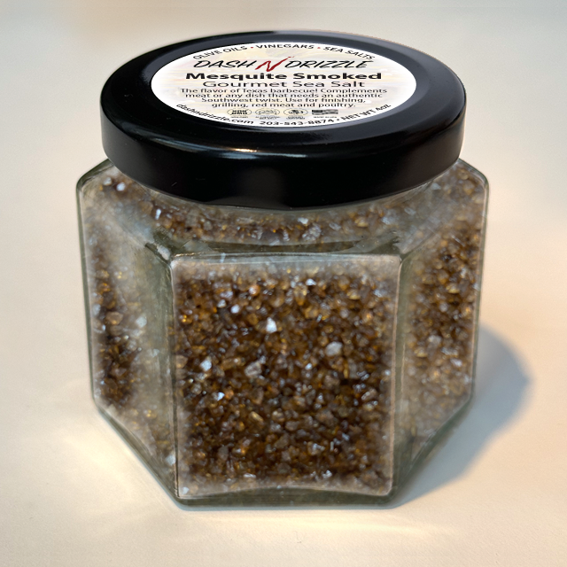 Mesquite Smoked Gourmet Sea Salt image 0