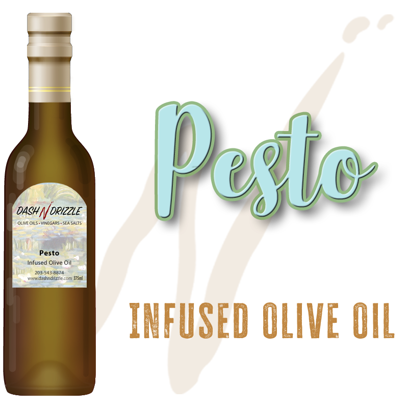 Pesto Infused Olive Oil image 0