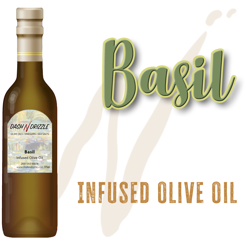 Basil Infused Olive Oil image 0