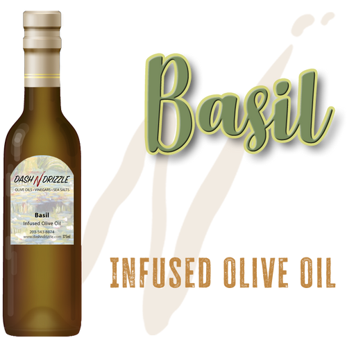 Basil Infused Olive Oil image 0