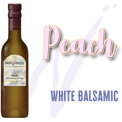 Peach White Balsamic Vinegar
