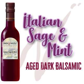 Italian Sage & Mint Aged Balsamic Vinegar - NEW!